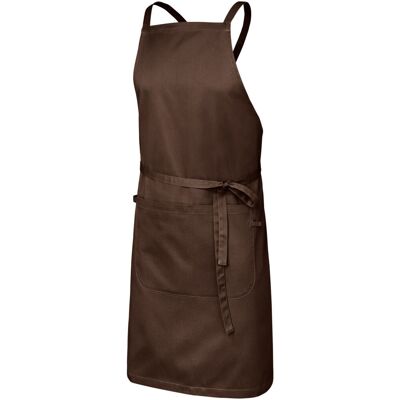 JOBELINE Grembiule con pettorina Botero 88x80 cm (LxL) ; 88x80 cm (LxL); marrone cacao JOBELINE Grembiule con pettorina Botero 88x80 cm (LxL) ; 88x80 cm (LxL); marrone cacao