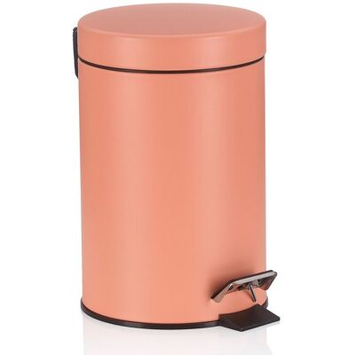 kela Cestino portarifiuti Monaco in metallo ; 17x26 cm (ØxH); rosa kela Cestino portarifiuti Monaco in metallo ; 17x26 cm (ØxH); rosa