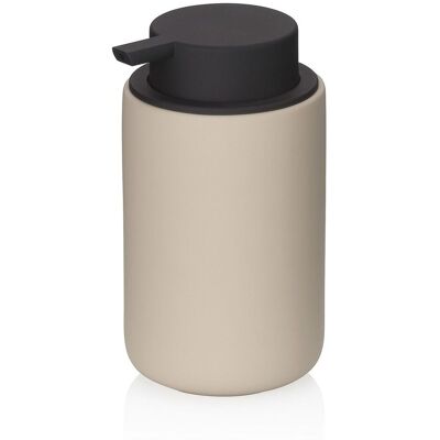 kela Dispenser per sapone Sana in ceramica ; 14.5 cm (H); beige; rotonda kela Dispenser per sapone Sana in ceramica ; 14.5 cm (H); beige; rotonda
