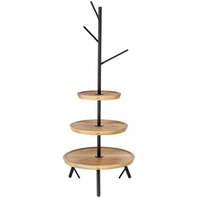 Libreria Vega Cornu con espositore Bretzel - 34,8x90,8 cm Libreria Vega Cornu con espositore Bretzel - 34,8x90,8 cm