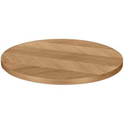 Vega Piano tavolo Pescaro rotondo ; 80 cm (Ø); quercia/naturale; rotonda Vega Piano tavolo Pescaro rotondo ; 80 cm (Ø); quercia/naturale; rotonda