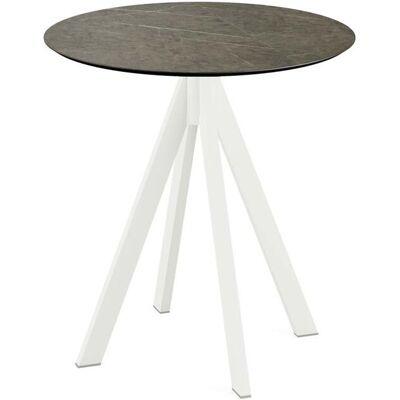 Feros - Infinity - Bianco - Marmo Mezzanotte - tavolo da pranzo Feros - Infinity - Bianco - Marmo Mezzanotte - tavolo da pranzo