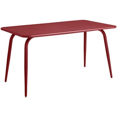 Vega Tavolo Rettangolare Rosso - Tavolo Vega Tavolo Rettangolare Rosso - Tavolo