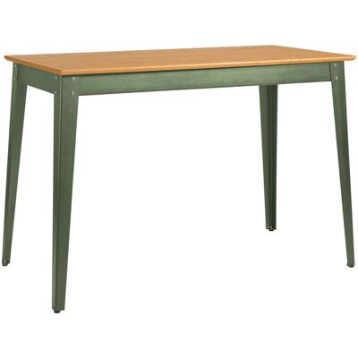Vega Tavolo alto Acerios ; 160x80x108.5 cm (LxLxH); Piano tavolo quercia selvatica, struttura verde oliva; rettangolare Vega Tavolo alto Acerios ; 160x80x108.5 cm (LxLxH); Piano tavolo quercia selvatica, struttura verde oliva; rettangolare