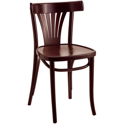 Vega Sedia Sambia ; 43x45x79 cm (LxPxH); noce; 2 pz. / Pacco Vega Sedia Sambia ; 43x45x79 cm (LxPxH); noce; 2 pz. / Pacco