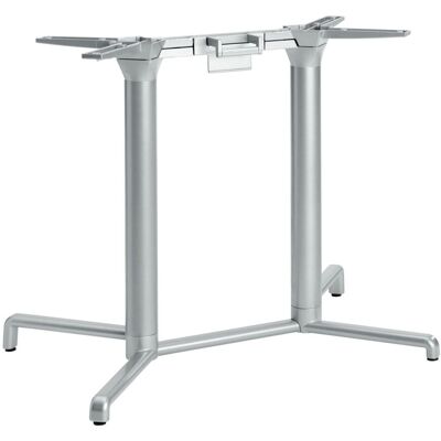 Nardi Base per tavolo rettangolare Scudo ; 52x87x71 cm (LxLxH); argento Nardi Base per tavolo rettangolare Scudo ; 52x87x71 cm (LxLxH); argento