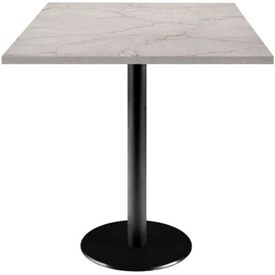 Tavolo Restootab Rome 70x70cm - Nero - Qualità Europea Tavolo Restootab Rome 70x70cm - Nero - Qualità Europea