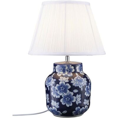 PR Home Lampada da tavolo Fanny ; 47x32x47 cm (LxLxH); blu PR Home Lampada da tavolo Fanny ; 47x32x47 cm (LxLxH); blu