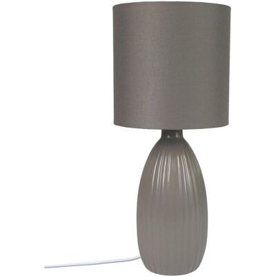 PR Home Lampada da tavolo Uno ; 37x16x37 cm (LxLxH); marrone PR Home Lampada da tavolo Uno ; 37x16x37 cm (LxLxH); marrone
