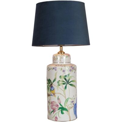 PR Home Lampada da tavolo Li Na ; 63x30x63 cm (LxLxH); blu PR Home Lampada da tavolo Li Na ; 63x30x63 cm (LxLxH); blu