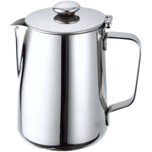 PULSIVA Bricco Tazza in Acciaio Inox con Coperchio - Tazza da Caffè PULSIVA Bricco Tazza in Acciaio Inox con Coperchio - Tazza da Caffè
