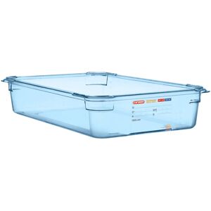 Araven Contenitore per alimenti GN 1/1 in ABS ; Misura GN 1/1, 13 l, 53x32.5x10 cm (LxLxP); blu Araven Contenitore per alimenti GN 1/1 in ABS ; Misura GN 1/1, 13 l, 53x32.5x10 cm (LxLxP); blu