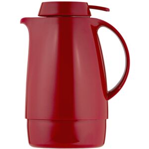 Bottiglia isolante Helios Q100 - Custodia in plastica lucida, Funzionamento con una mano, Inserto in vetro, Mantenimento della temperatura 5 anni Bottiglia isolante Helios Q100 - Custodia in plastica lucida, Funzionamento con una mano, Inserto in vetro, Mantenimento della temperatura 5 anni