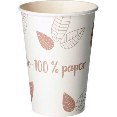 PAPSTAR Tazza monouso Zero ; 180 ml, 7x9.2 cm (ØxH); bianco crema; 80 pz. / Pacco PAPSTAR Tazza monouso Zero ; 180 ml, 7x9.2 cm (ØxH); bianco crema; 80 pz. / Pacco