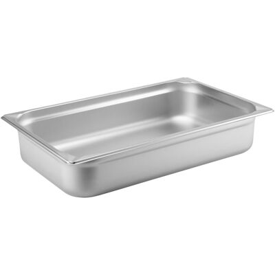 PULSIVA Contenitore in acciaio inox GN 1/1 - 12.2L, 53x32.7x10 cm PULSIVA Contenitore in acciaio inox GN 1/1 - 12.2L, 53x32.7x10 cm