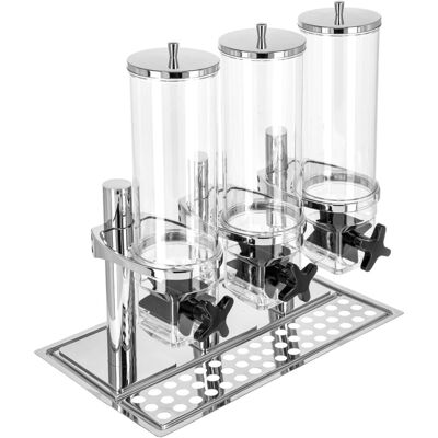 Dispenser cereali Vega Hamshire doppio GN 1/1 - Acciaio inox Dispenser cereali Vega Hamshire doppio GN 1/1 - Acciaio inox