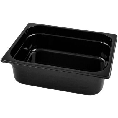 Vega Contenitore Nero Gastronorm 1/2 - Contenitore Vega Contenitore Nero Gastronorm 1/2 - Contenitore