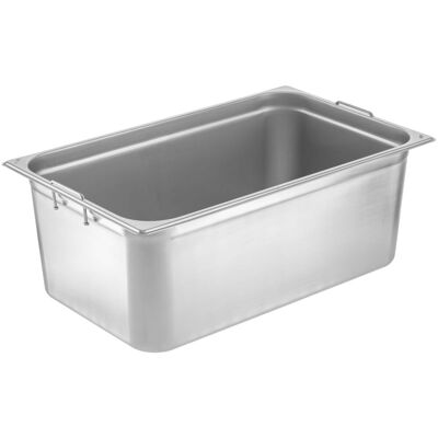 Vega Contenitore GN 1/1 in Acciaio Inox - Angoli Rinforzati - Lavabile in Lavastoviglie Vega Contenitore GN 1/1 in Acciaio Inox - Angoli Rinforzati - Lavabile in Lavastoviglie