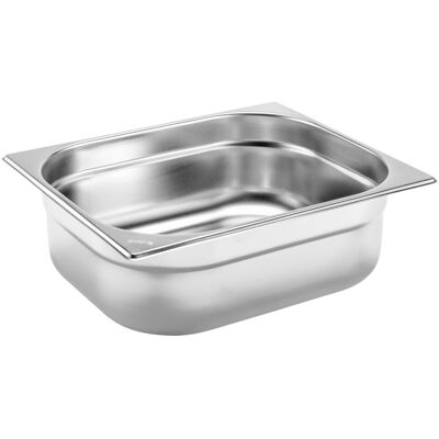 PULSIVA - GN 1/2 6.5L - Silver - Gastronorm Container PULSIVA - GN 1/2 6.5L - Silver - Gastronorm Container