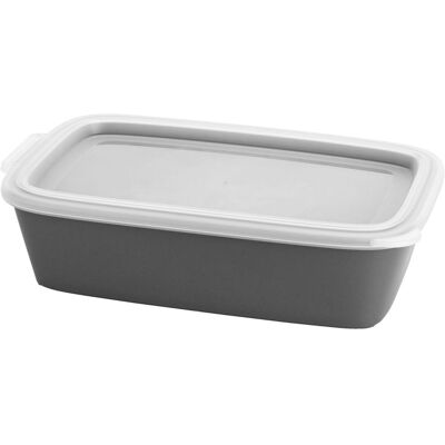 Koziol Move Lunchbox - Contenitore riutilizzabile, 1400ml, Grigio Koziol Move Lunchbox - Contenitore riutilizzabile, 1400ml, Grigio