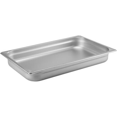 Contenitore in acciaio inox GN 1/1 PULSIVA - 7.3L, 53x32.7x6.5cm Contenitore in acciaio inox GN 1/1 PULSIVA - 7.3L, 53x32.7x6.5cm