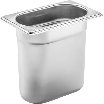 PULSIVA Contenitore Inox GN 1/9 - Trasporto Cibi PULSIVA Contenitore Inox GN 1/9 - Trasporto Cibi