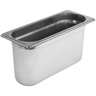 Vega GN 2/8 Contenitore in Acciaio Inox - Impilabile 3.9L Vega GN 2/8 Contenitore in Acciaio Inox - Impilabile 3.9L