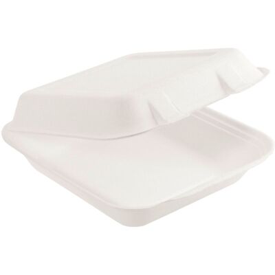 WIMEX Contenitore alimentare biodegradabile - 1000ml, 22.2x20x6.7 cm - Food Container WIMEX Contenitore alimentare biodegradabile - 1000ml, 22.2x20x6.7 cm - Food Container