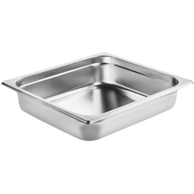 Contenitore alimenti Vega GN 2/3 in acciaio inox - Argento Contenitore alimenti Vega GN 2/3 in acciaio inox - Argento