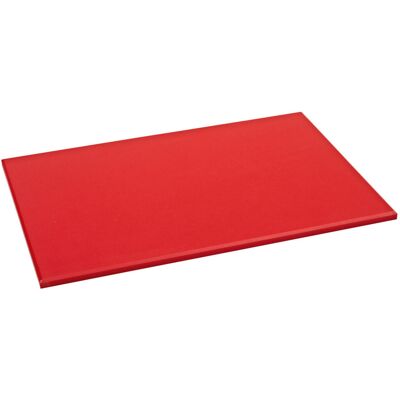PULSIVA Tagliere in polietilene rosso dimensione gastronom 1/1 PULSIVA Tagliere in polietilene rosso dimensione gastronom 1/1