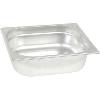 Stalgast Contenitori gastronorm in acciaio inox , serie OnSet ; GN 1/2, 6 l, 32.5x26.5x10 cm (LxLxP); argento Stalgast Contenitori gastronorm in acciaio inox , serie OnSet ; GN 1/2, 6 l, 32.5x26.5x10 cm (LxLxP); argento