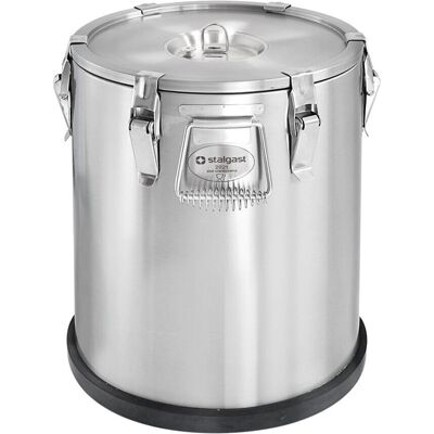 Stalgast Contenitore termico in acciaio inox ; 30000 ml, 47.5x33 cm (HxØ); argento Stalgast Contenitore termico in acciaio inox ; 30000 ml, 47.5x33 cm (HxØ); argento