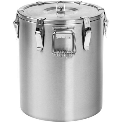 Stalgast Contenitore termico in acciaio inox, Linea base ; 30000 ml, 45x33 cm (HxØ); argento Stalgast Contenitore termico in acciaio inox, Linea base ; 30000 ml, 45x33 cm (HxØ); argento
