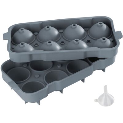 Stalgast Stampo per cubetti di ghiaccio in silicone ; 25x6 cm (LxH); grigio Stalgast Stampo per cubetti di ghiaccio in silicone ; 25x6 cm (LxH); grigio