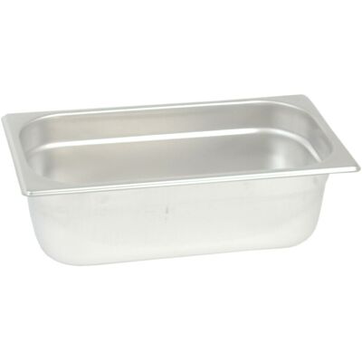 Stalgast Contenitori gastronorm serie STANDARD, gastronorm 1/3 ; GN 1/3, 3.7 l, 32.5x17.6x10 cm (LxLxP); argento Stalgast Contenitori gastronorm serie STANDARD, gastronorm 1/3 ; GN 1/3, 3.7 l, 32.5x17.6x10 cm (LxLxP); argento