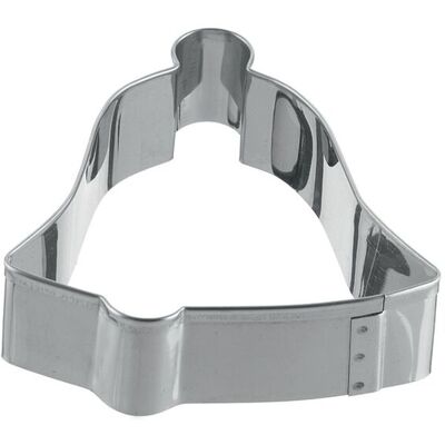 Schneider Stampo biscotti campana ; 13x11x3 cm (LxLxH); acciaio inox Schneider Stampo biscotti campana ; 13x11x3 cm (LxLxH); acciaio inox