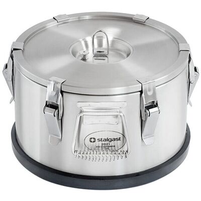 Stalgast Contenitore termico in acciaio inox ; 10000 ml, 23.5x33 cm (HxØ); argento Stalgast Contenitore termico in acciaio inox ; 10000 ml, 23.5x33 cm (HxØ); argento