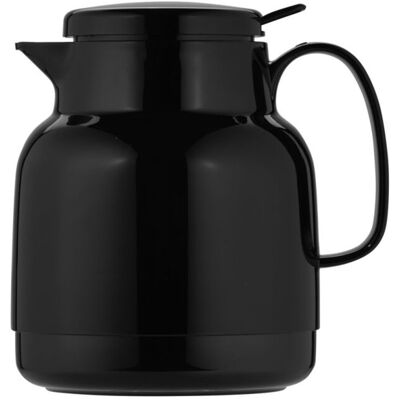 Helios Brocca termica da 1,0 l nera con pulsante ; 1000 ml, 19.4 cm (H); nero Helios Brocca termica da 1,0 l nera con pulsante ; 1000 ml, 19.4 cm (H); nero