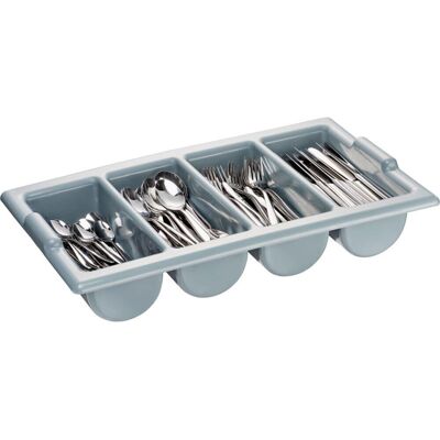 Stalgast Portaposate in polietilene, gastronorm 1/1 ; 53x10 cm (LxH); grigio Stalgast Portaposate in polietilene, gastronorm 1/1 ; 53x10 cm (LxH); grigio