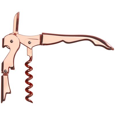 Stalgast Apribottiglie con tre funzioni, acciaio inossidabile, color rame ; 12 cm (L); rame Stalgast Apribottiglie con tre funzioni, acciaio inossidabile, color rame ; 12 cm (L); rame