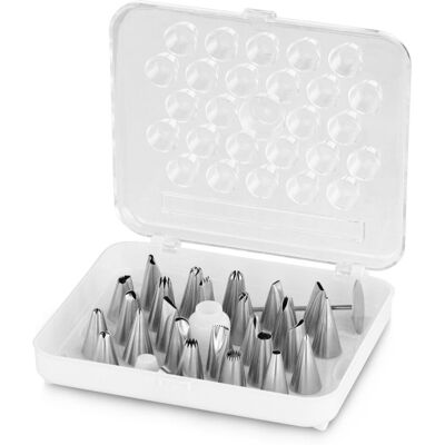 Stalgast Set di beccucci per sac à poche, 26 pezzi. ; 20x5 cm (LxH); multicolore Stalgast Set di beccucci per sac à poche, 26 pezzi. ; 20x5 cm (LxH); multicolore