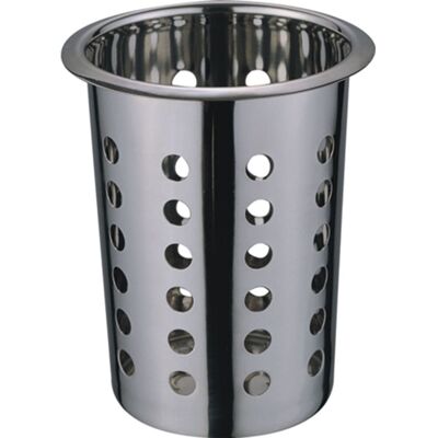 Stalgast Portaposate in acciaio inox, forata ; 11.5x14.5 cm (ØxH); argento Stalgast Portaposate in acciaio inox, forata ; 11.5x14.5 cm (ØxH); argento