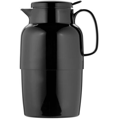 Helios Caraffa termica Mondo Push 1,3 l bianco ; 2000 ml, 27.5 cm (H); nero; rotonda Helios Caraffa termica Mondo Push 1,3 l bianco ; 2000 ml, 27.5 cm (H); nero; rotonda
