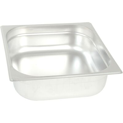 Stalgast Contenitori gastronorm in acciaio inox serie STANDARD ; GN 2/3, 12 l, 35.4x32.5x15 cm (LxLxP); argento Stalgast Contenitori gastronorm in acciaio inox serie STANDARD ; GN 2/3, 12 l, 35.4x32.5x15 cm (LxLxP); argento