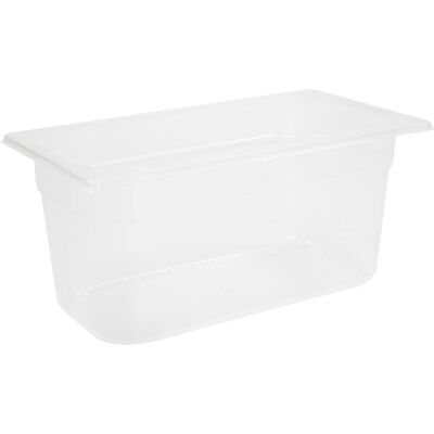 Schneider Contenitore gastronorm 1/3 in polipropilene ; GN 1/3, 15 cm (P); trasparente Schneider Contenitore gastronorm 1/3 in polipropilene ; GN 1/3, 15 cm (P); trasparente