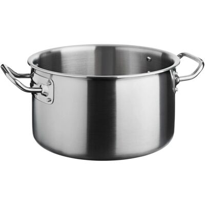 Vega Pentola Livonia ; 27.5 l, 40x24 cm (ØxH); argento; rotonda Vega Pentola Livonia ; 27.5 l, 40x24 cm (ØxH); argento; rotonda