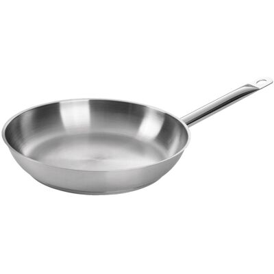 Vega Padella in acciaio inox - 28x5.7cm - Acciaio inox di alta qualità - Compatibile con induzione - Resiste al forno - Lavabile in lavastoviglie Vega Padella in acciaio inox - 28x5.7cm - Acciaio inox di alta qualità - Compatibile con induzione - Resiste al forno - Lavabile in lavastoviglie