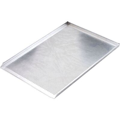Stalgast Teglia a 3 lati in alluminio, forata, standard per panettieri ; 60x40 cm (LxP); argento Stalgast Teglia a 3 lati in alluminio, forata, standard per panettieri ; 60x40 cm (LxP); argento