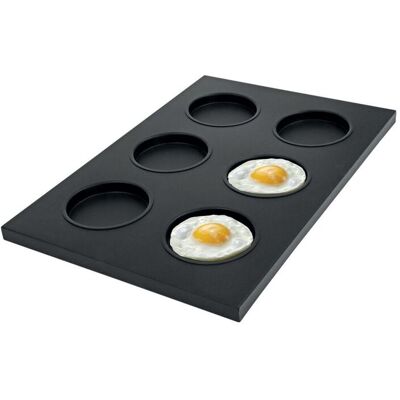 Schneider Teglia universale per ristorazione, alluminio ; GN 1/1, 53x32.5x2.5x12 cm (LxLxHxØ); nero; rettangolare Schneider Teglia universale per ristorazione, alluminio ; GN 1/1, 53x32.5x2.5x12 cm (LxLxHxØ); nero; rettangolare