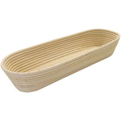 Schneider - Panier de fermentation oval long - rattan - 2kg - Fermentation basket Schneider - Panier de fermentation oval long - rattan - 2kg - Fermentation basket